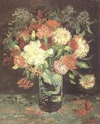 Vincent Van Gogh Vase wtih Carnations (nn04) oil painting picture wholesale